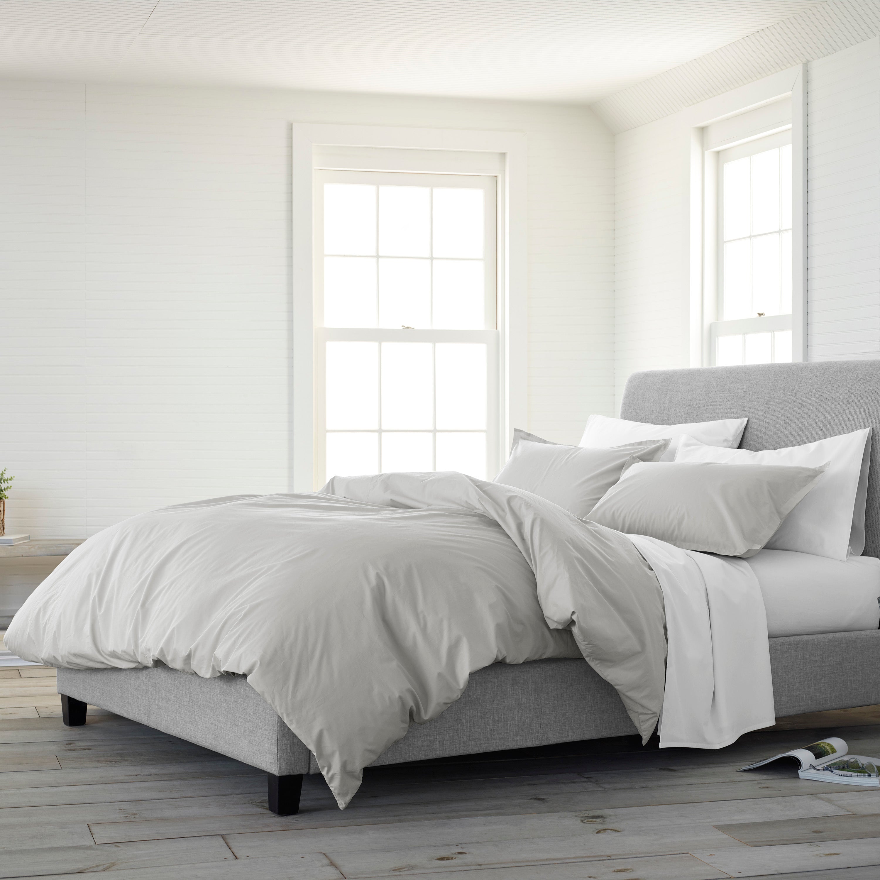 Clean Design Home® Comforter Set with Matching Shams-Solid color